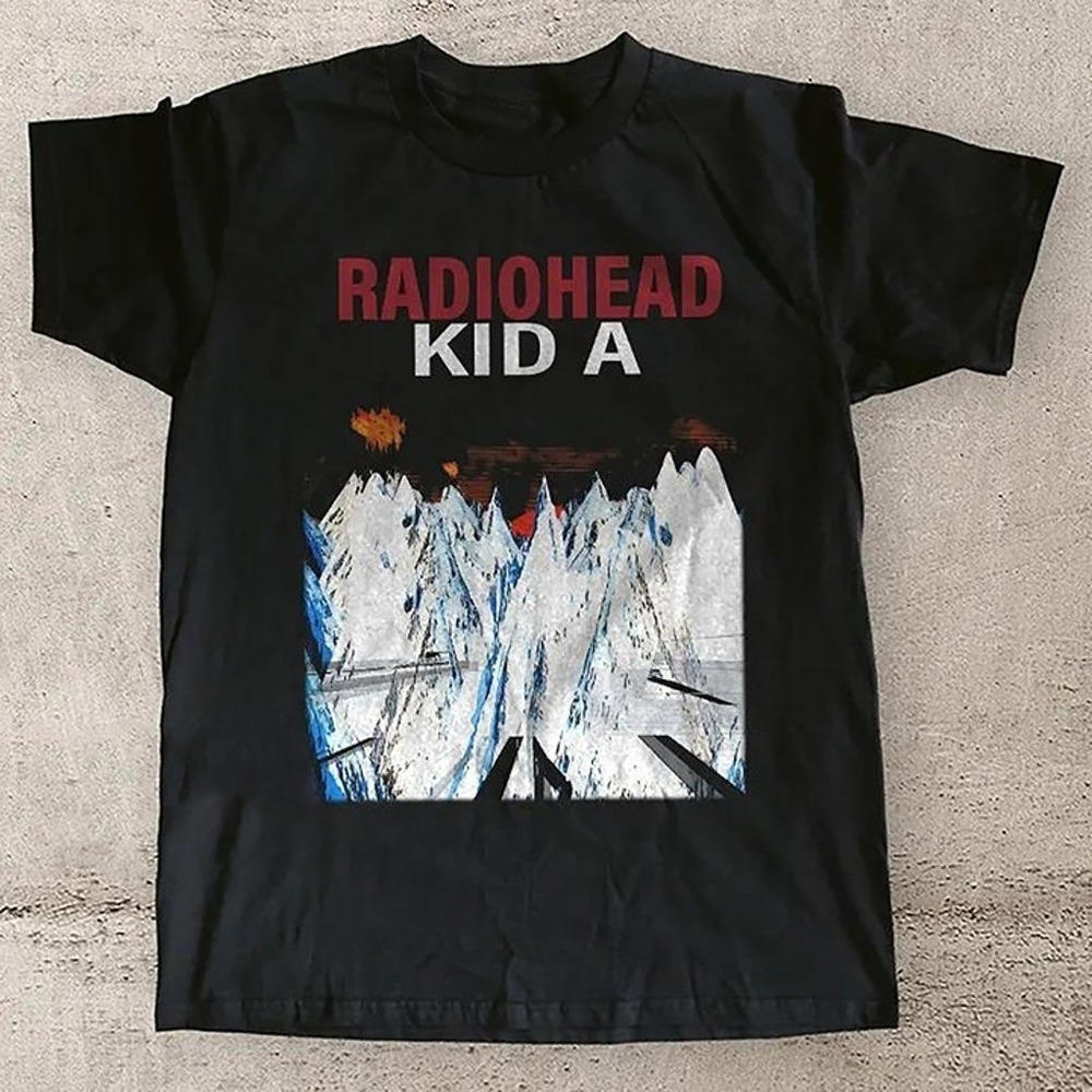 Radiohead Kid A Music Band Tshirt